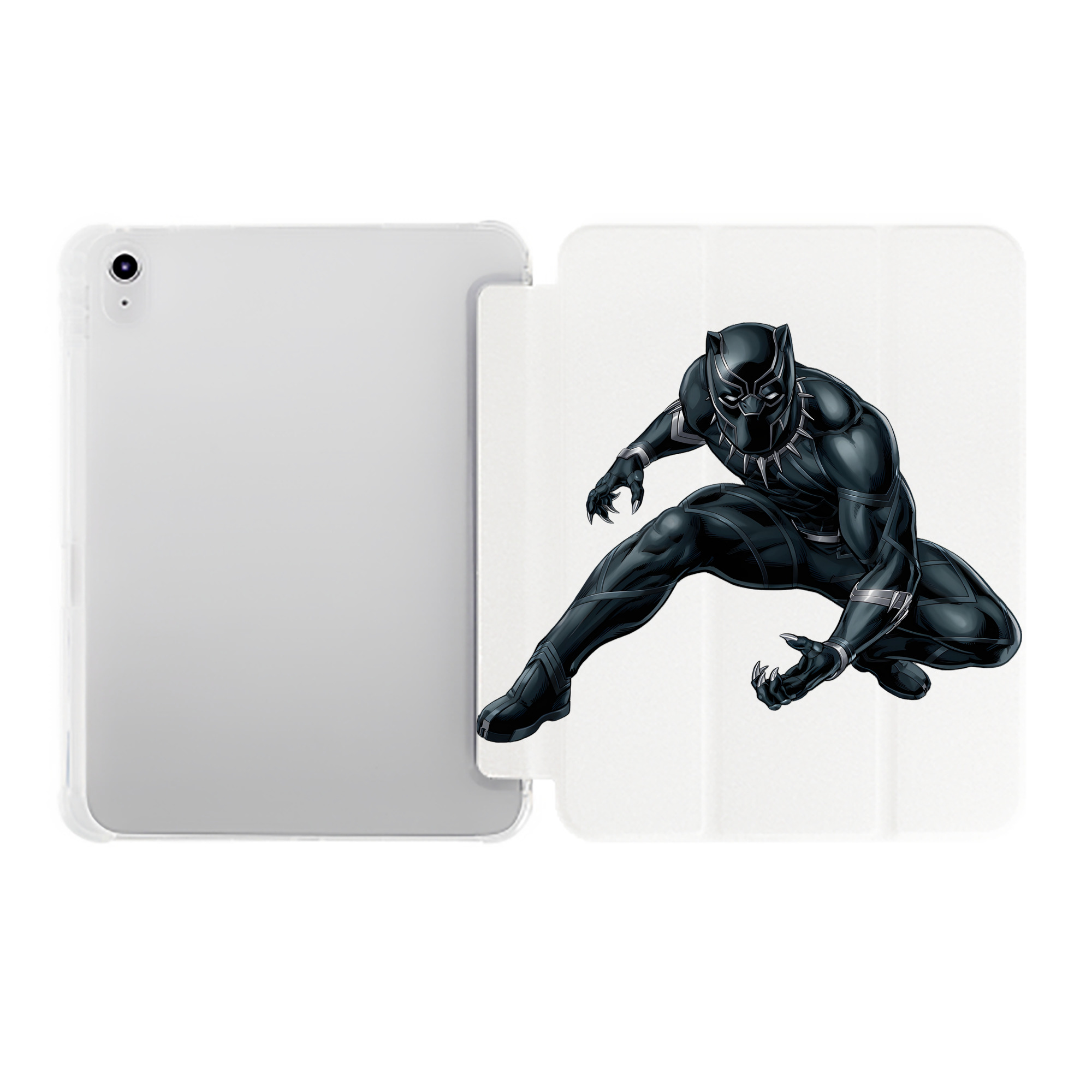 （画像用） アベンジャーズ The Avengers IPad ケース ペン収納付き 三つ折りスタンド PUレザー×シリコン 対応機種9.5/10.5/10.9インチ